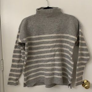 Ann Taylor Wool & Cashmere blend striped sweater.